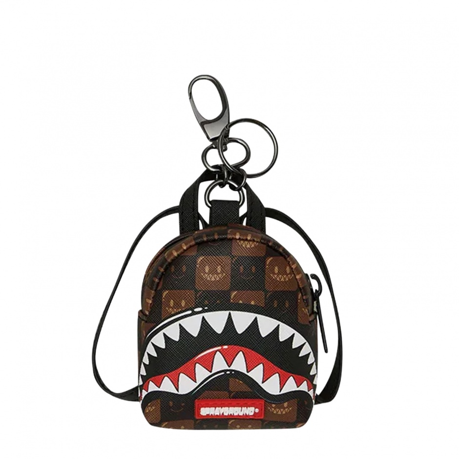 SPRAYGROUND Breloc SHARKS IN PARIS WTF BUBBLE BROWN CHECK - vezi 1 - Pepina.ro SPRAYGROUND Breloc SHARKS IN PARIS WTF BUBBLE BROWN CHECK - vezi 1