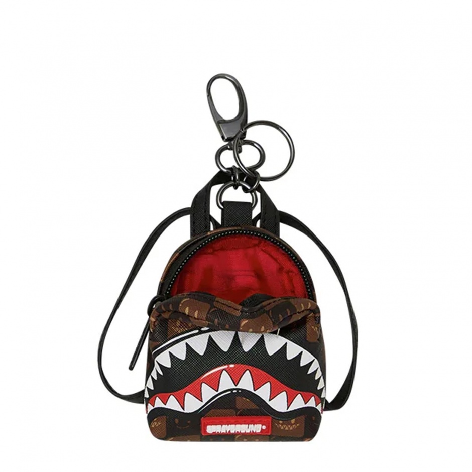 SPRAYGROUND Breloc SHARKS IN PARIS WTF BUBBLE BROWN CHECK - vezi 4 - Pepina.ro SPRAYGROUND Breloc SHARKS IN PARIS WTF BUBBLE BROWN CHECK - vezi 4