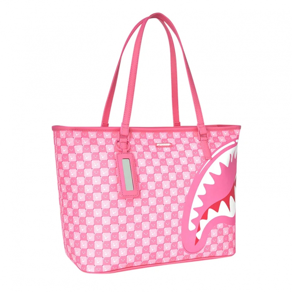 SPRAYGROUND Geantă damă PINK NEW CHECK FACES - vezi 2 - Pepina.ro SPRAYGROUND Geantă damă PINK NEW CHECK FACES - vezi 2