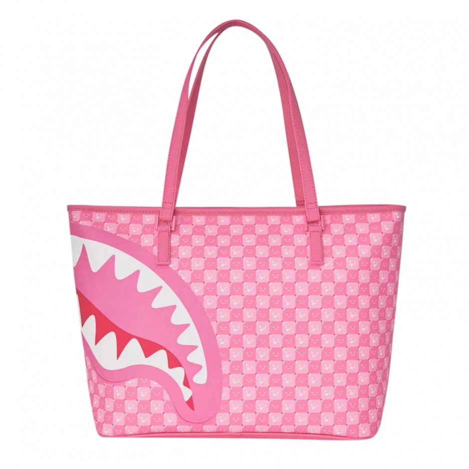 SPRAYGROUND Geantă damă PINK NEW CHECK FACES - vezi 3 - Pepina.ro SPRAYGROUND Geantă damă PINK NEW CHECK FACES - vezi 3