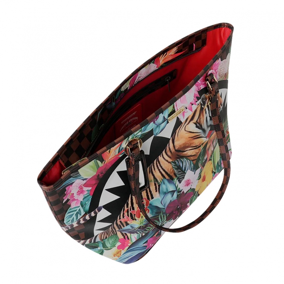 SPRAYGROUND Geantă FLOWERING JUNGLE SHARK 2 - vezi 6