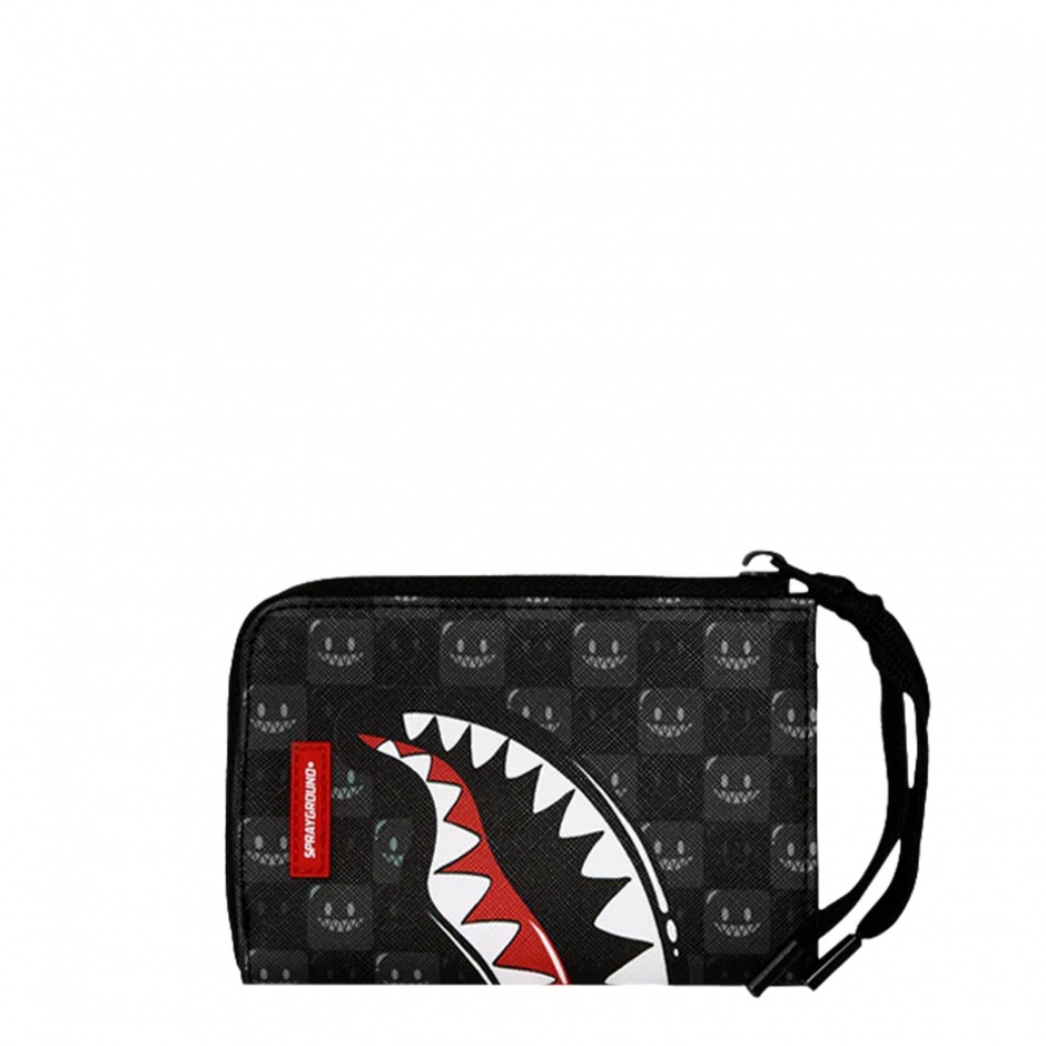 SPRAYGROUND Portofel SHARKS IN PARIS WTF BUBBLY BLACK CHECK - vezi 1 - Pepina.ro SPRAYGROUND Portofel SHARKS IN PARIS WTF BUBBLY BLACK CHECK - vezi 1