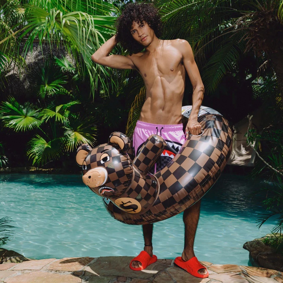 SPRAYGROUND Colac gonflabil MONEY BEAR - vezi 5 - Pepina.ro SPRAYGROUND Colac gonflabil MONEY BEAR - vezi 5
