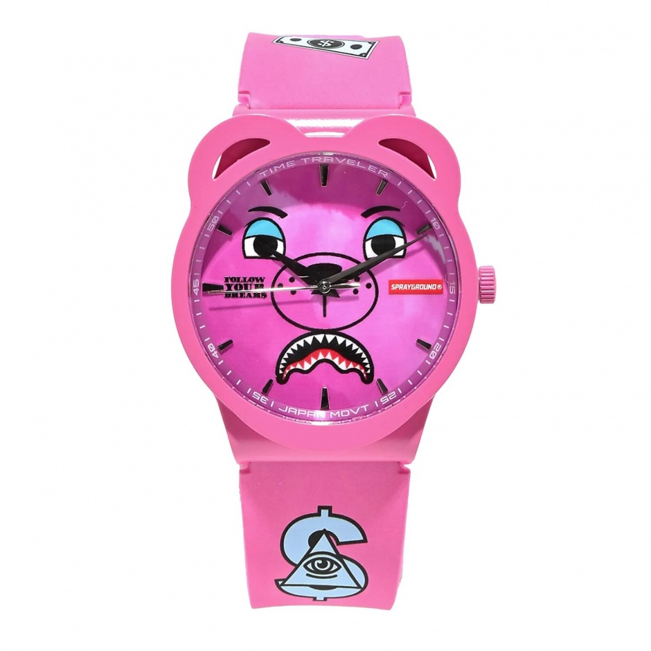 SPRAYGROUND Ceas PINK BEAR WATCH - vezi 1 - Pepina.ro SPRAYGROUND Ceas PINK BEAR WATCH - vezi 1
