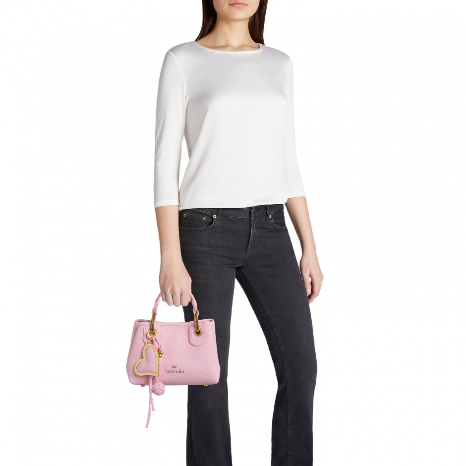 BRACCIALINI Geantă damă roz Beth Jewels Mini - vezi 3