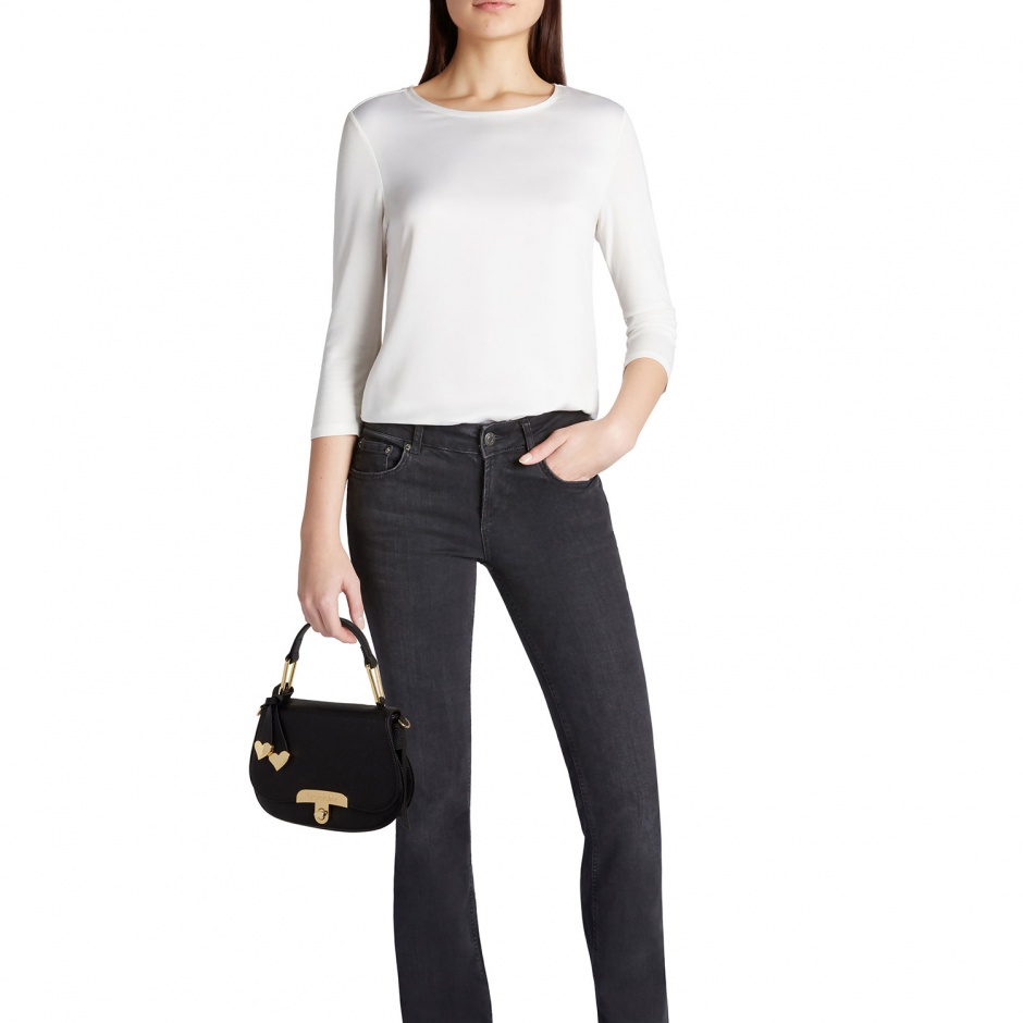 BRACCIALINI Geantă damă neagră Michelle - vezi 3