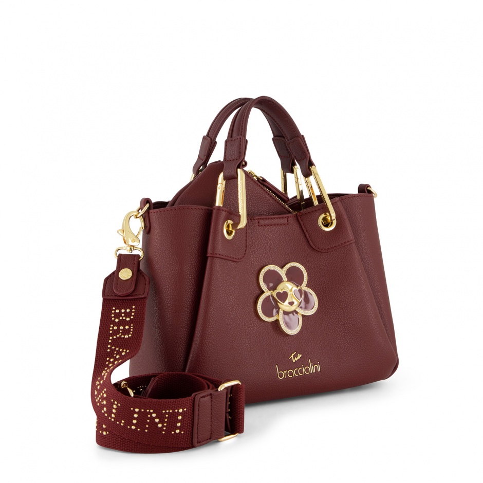 BRACCIALINI Geantă damă vișinie Amy Bijoux - vezi 2 - Pepina.ro BRACCIALINI Geantă damă vișinie Amy Bijoux - vezi 2