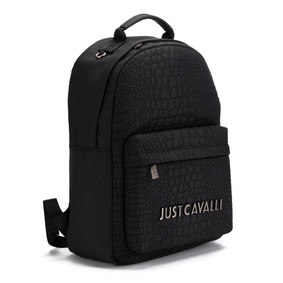 Just Cavalli Rucsac cu efect piele croco - vezi 2