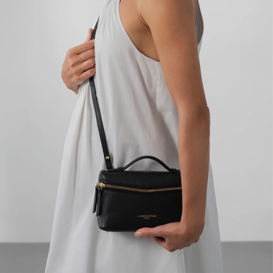 LANCASTER Geantă damă neagră Milano Trésor - vezi 4 - Pepina.ro LANCASTER Geantă damă neagră Milano Trésor - vezi 4