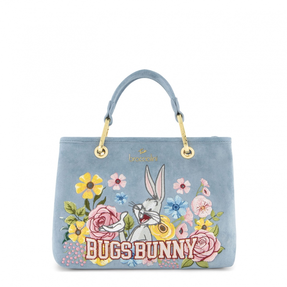 BRACCIALINI Geantă damă albastră Beth Looney Tunes - vezi 1 - Pepina.ro BRACCIALINI Geantă damă albastră Beth Looney Tunes - vezi 1