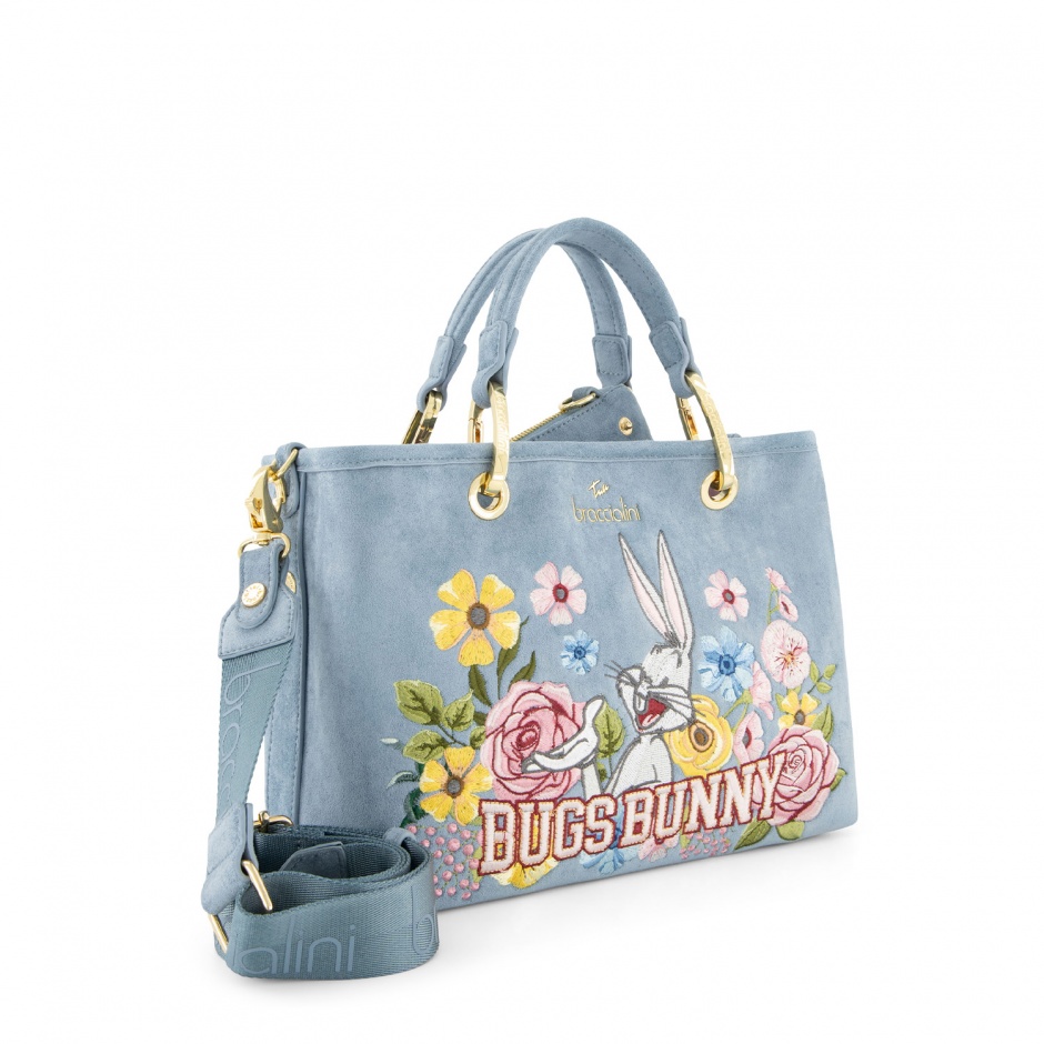 BRACCIALINI Geantă damă albastră Beth Looney Tunes - vezi 2 - Pepina.ro BRACCIALINI Geantă damă albastră Beth Looney Tunes - vezi 2