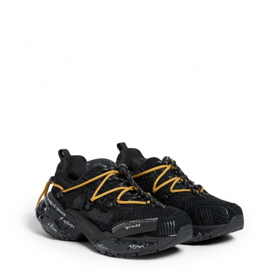 DSQUARED2 Adidași bărbați negri Faster - vezi 2