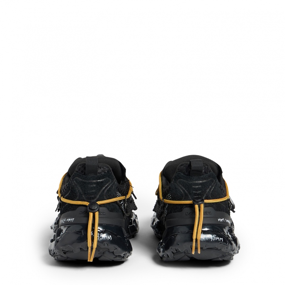 DSQUARED2 Adidași bărbați negri Faster - vezi 3