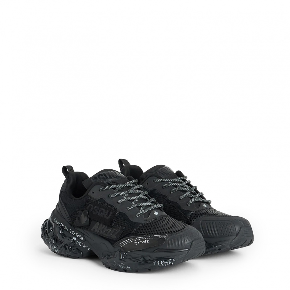 DSQUARED2 Adidași bărbați negri Faster - vezi 2 - Pepina.ro DSQUARED2 Adidași bărbați negri Faster - vezi 2