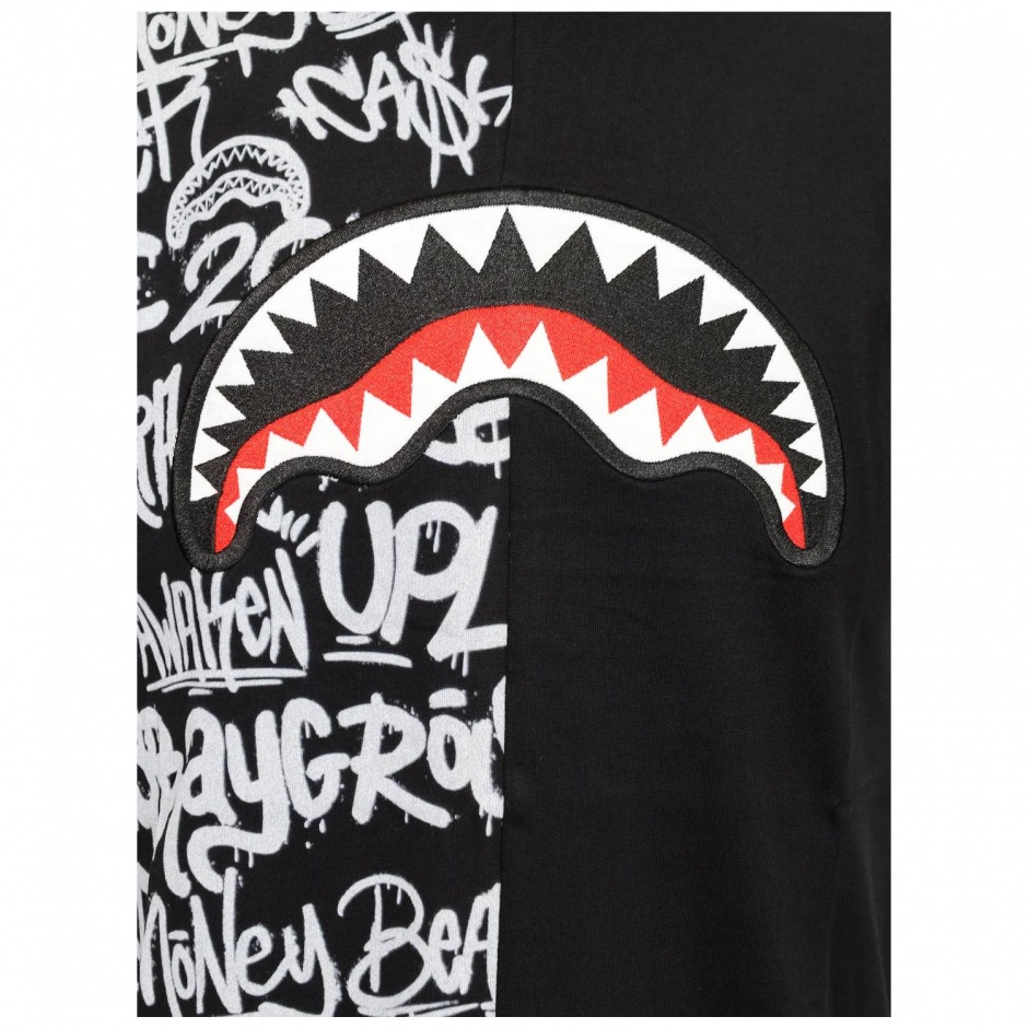 SPRAYGROUND Tricou bumbac bărbați SPLIT GRAFFITI - vezi 3