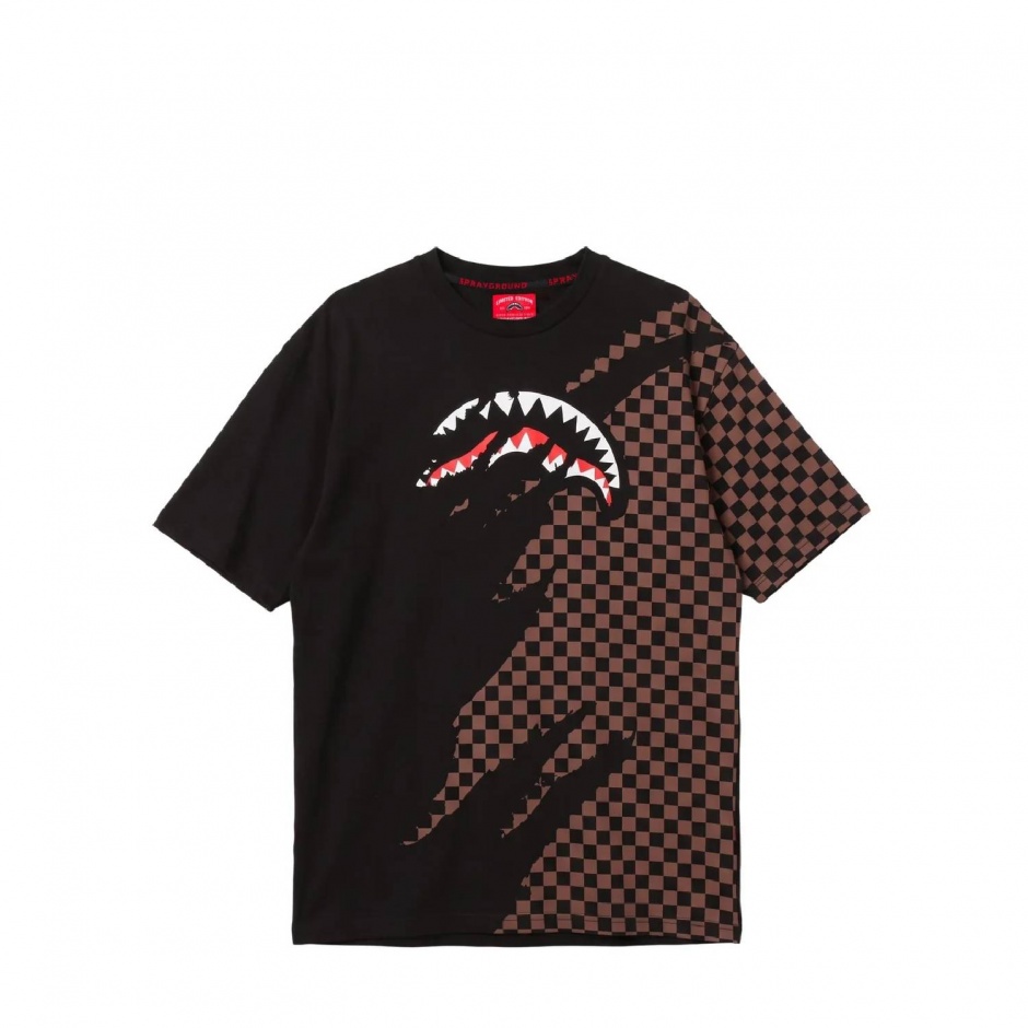 SPRAYGROUND Tricou bumbac bărbați neagră CLAW TEAR CHECK - vezi 3 - Pepina.ro SPRAYGROUND Tricou bumbac bărbați neagră CLAW TEAR CHECK - vezi 3