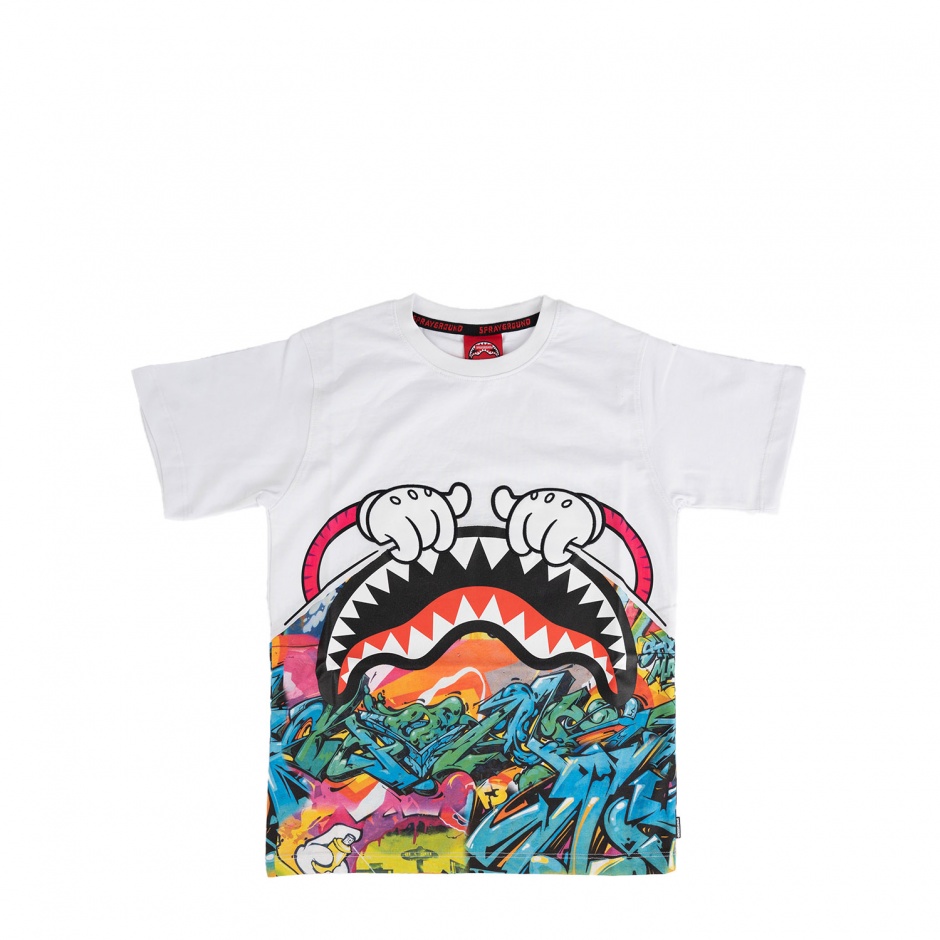 SPRAYGROUND Tricou bumbac copii - vezi 1