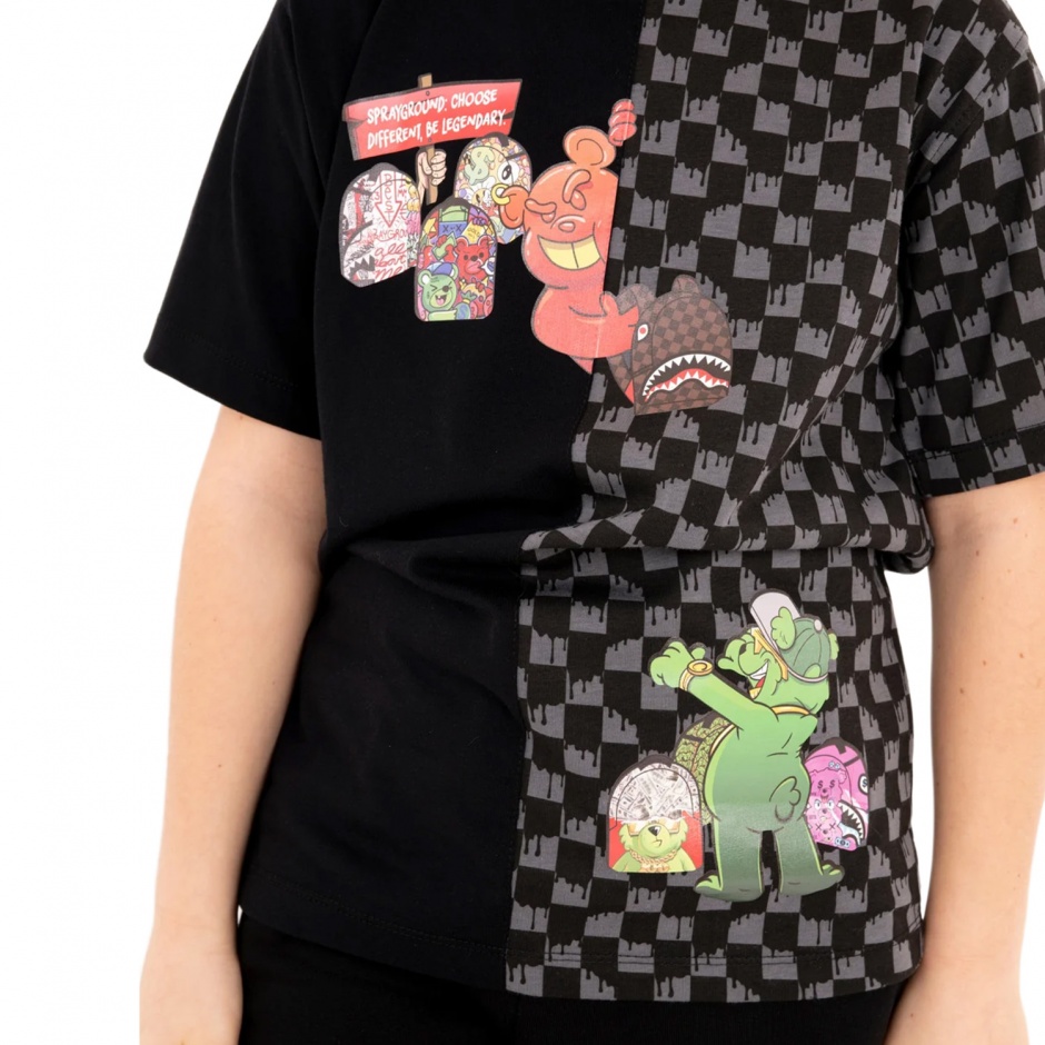 SPRAYGROUND Tricoiu copii THROW IT TO ME DRIP CHECKERED SPLIT - vezi 3 - Pepina.ro SPRAYGROUND Tricoiu copii THROW IT TO ME DRIP CHECKERED SPLIT - vezi 3