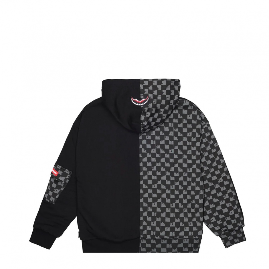 SPRAYGROUND Hanorac copii THROW IT TO ME DRIP CHECKERED SPLIT - vezi 4