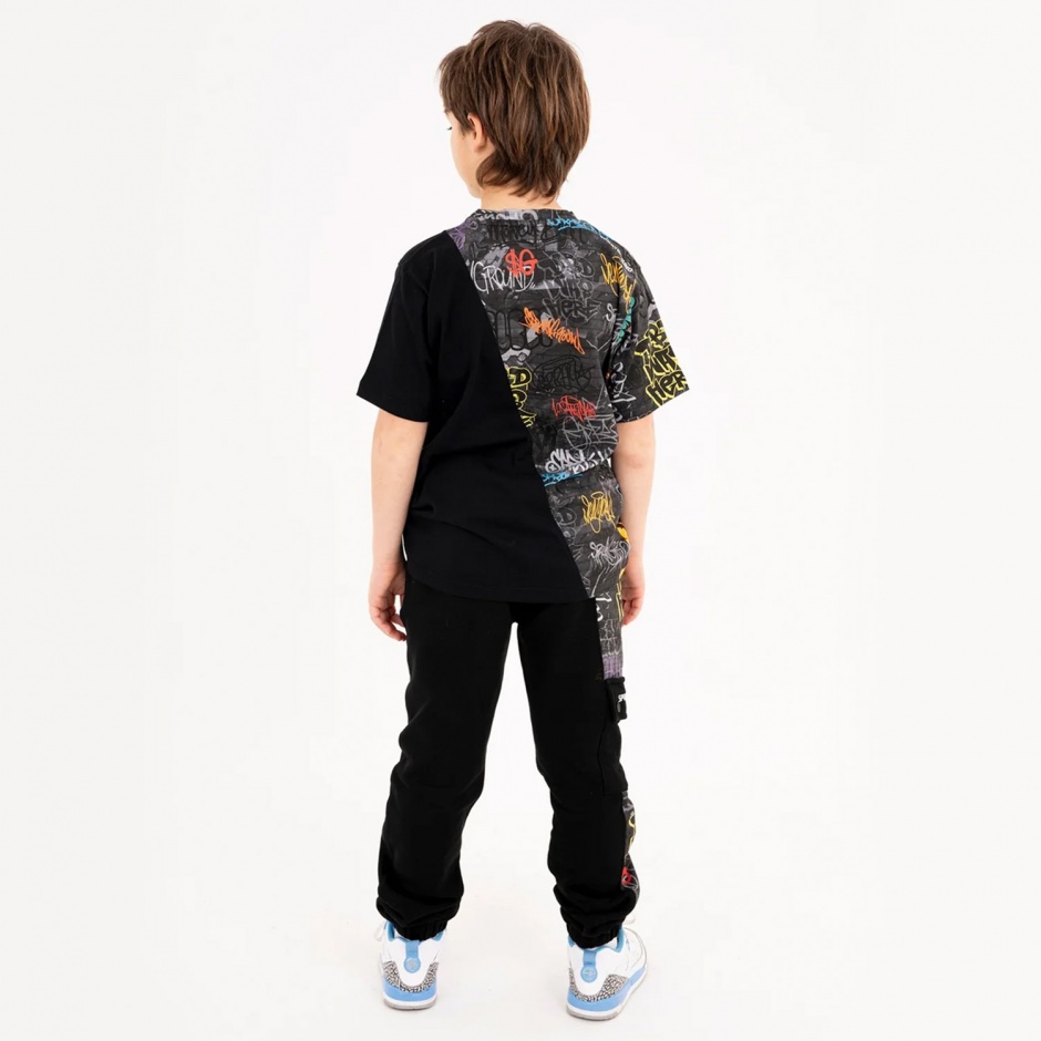 SPRAYGROUND Tricou copii DIAGONAL CUT GRAFFITI - vezi 3 - Pepina.ro SPRAYGROUND Tricou copii DIAGONAL CUT GRAFFITI - vezi 3
