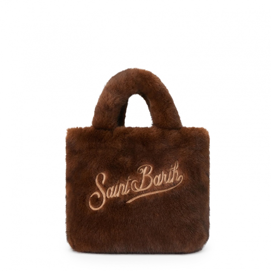 SAINT BARTH Poșetă damă maro Vanity - vezi 1 - Pepina.ro SAINT BARTH Poșetă damă maro Vanity - vezi 1