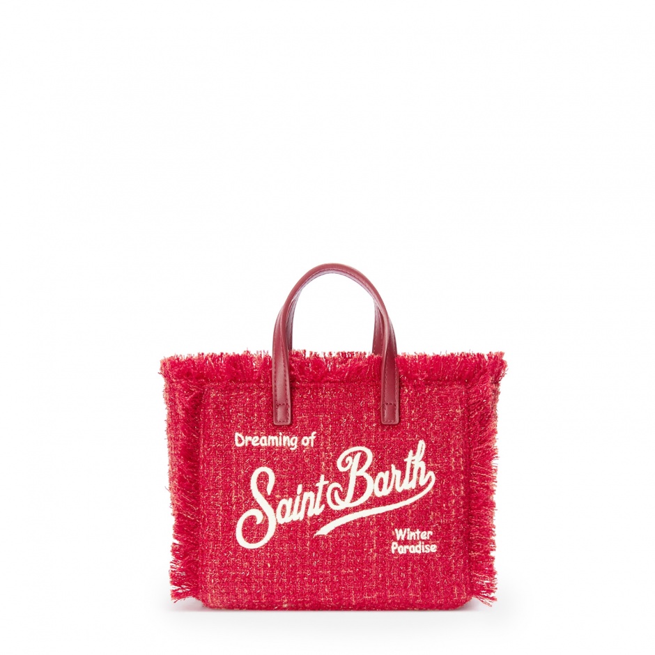 SAINT BARTH Poșetă damă tweed Vanity - vezi 1