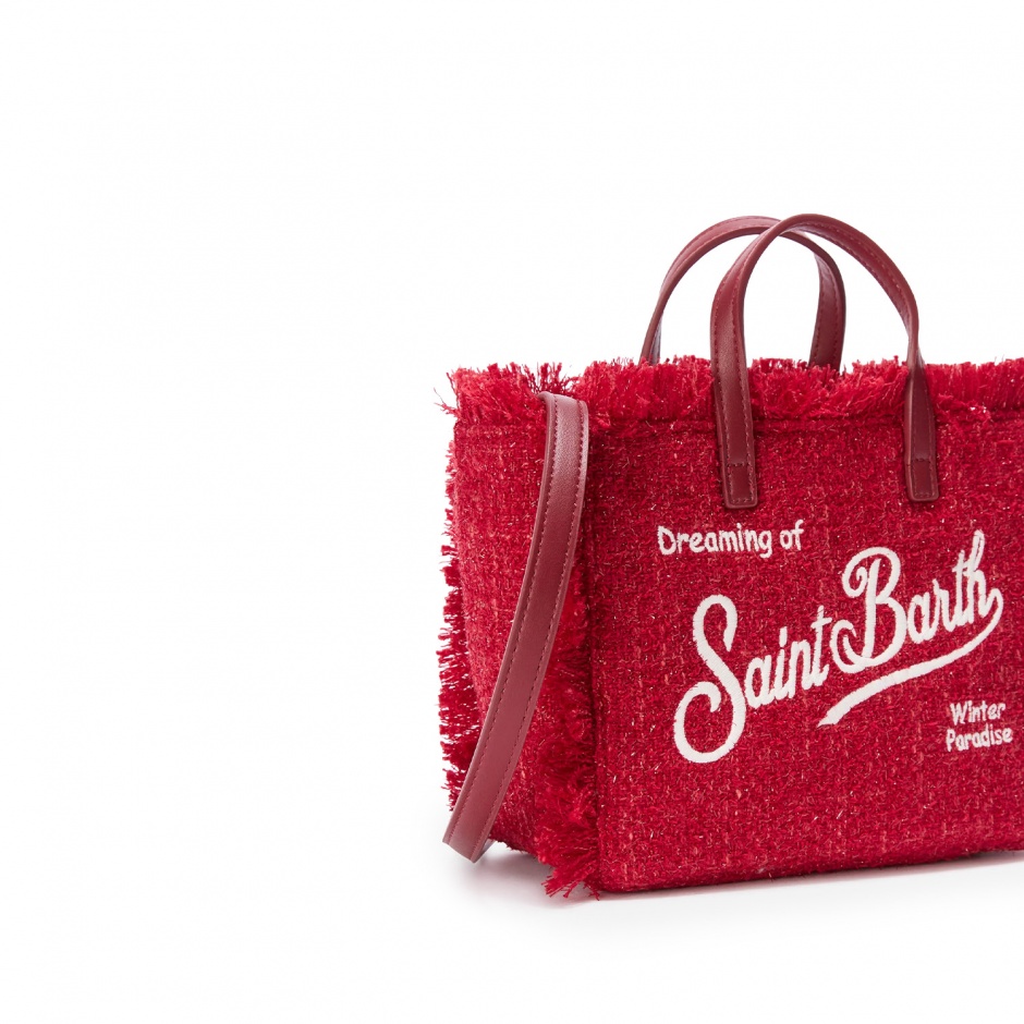 SAINT BARTH Poșetă damă tweed Vanity - vezi 2