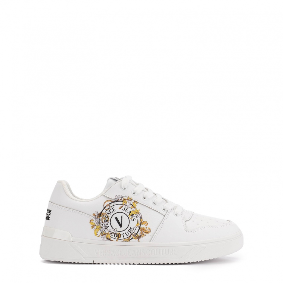 VERSACE JEANS Adidași albi bărbați - vezi 1