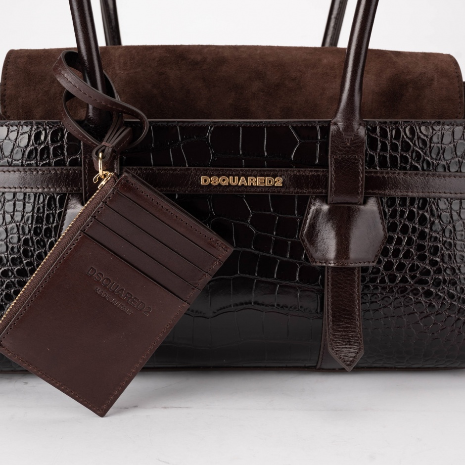 Dsquared2 Geantă damă maro - vezi 3