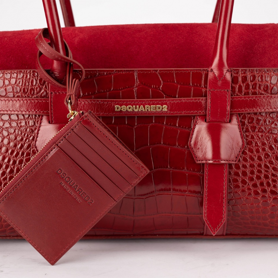 Dsquared2 Geantă damă roșie - vezi 5