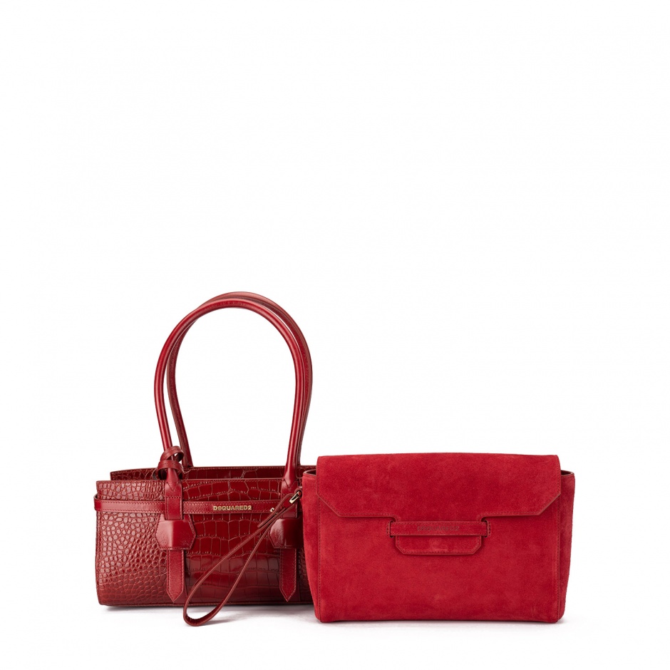 Dsquared2 Geantă damă roșie - vezi 2