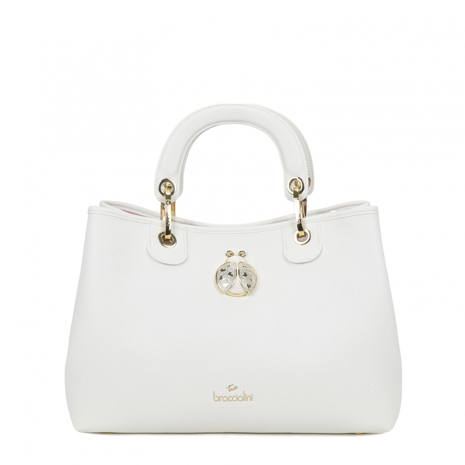 Braccialini Geantă damă albă Beth Jewels - vezi 1