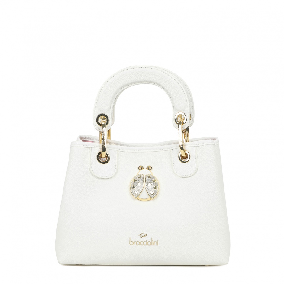 Braccialini Geantă damă albă Beth Jewels - vezi 1