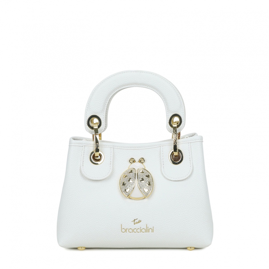 Braccialini Geantă damă albă Beth Jewels - vezi 1