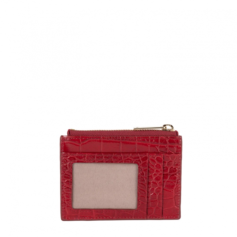 LANCASTER Cardholder damă roșu cu fermoar Exo - vezi 2 - Pepina.ro LANCASTER Cardholder damă roșu cu fermoar Exo - vezi 2