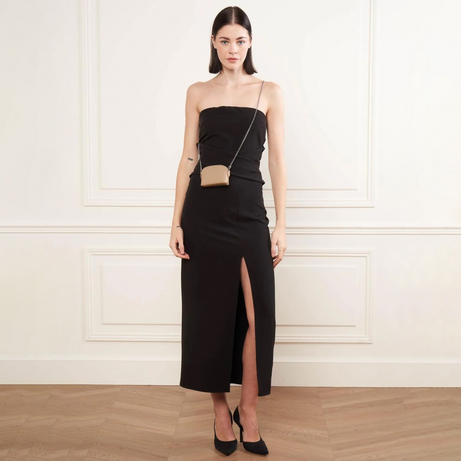 LANCASTER Poșetă damă maro Foulonné - vezi 4