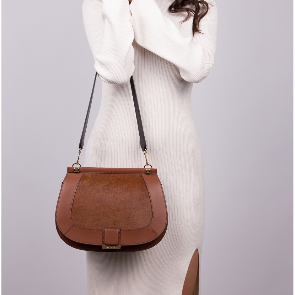 Cromia Geantă damă maro Kamala - vezi 3