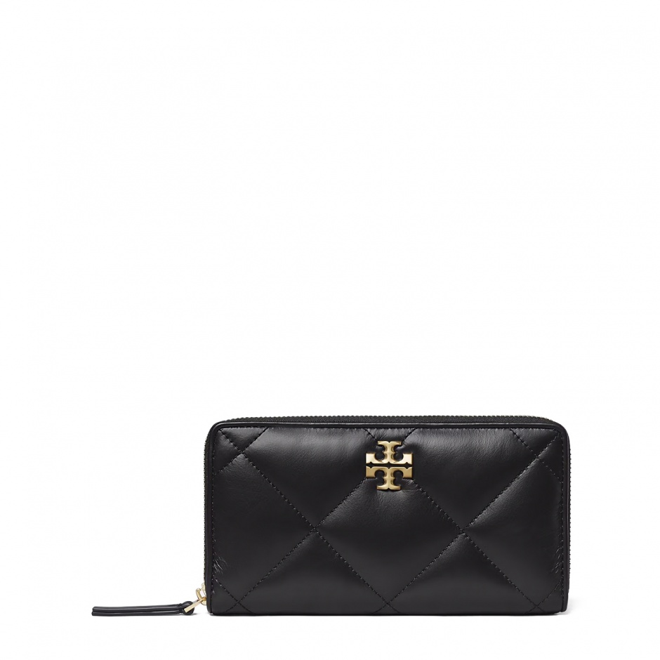 TORY BURCH Portofel de damă vișiniu (bordo) Kira Diamond mic (small) - vezi 1