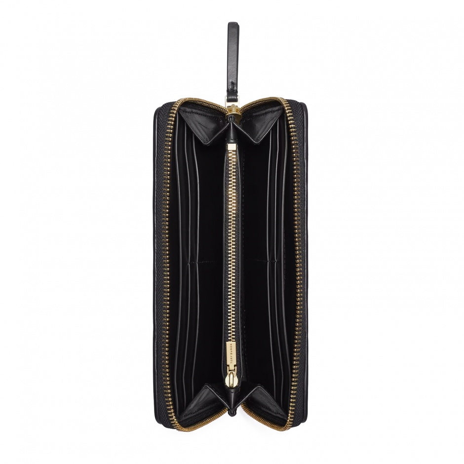 TORY BURCH Portofel de damă vișiniu (bordo) Kira Diamond mic (small) - vezi 3