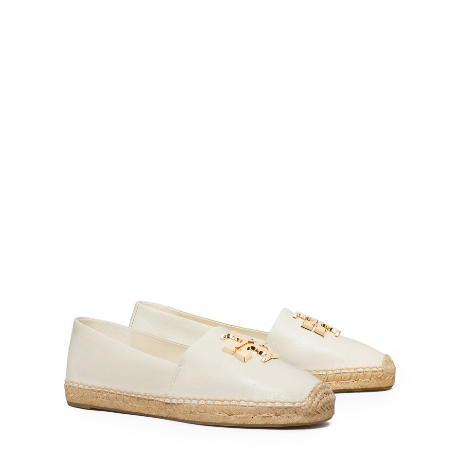 TORY BURCH Espadrille albe damă Eleanor Espadrille - vezi 2