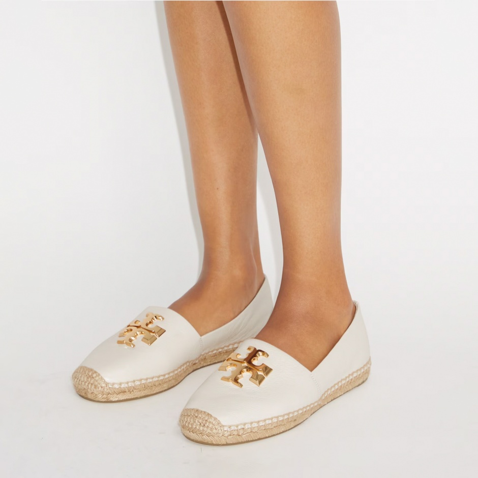 TORY BURCH Espadrille albe damă Eleanor Espadrille - vezi 4