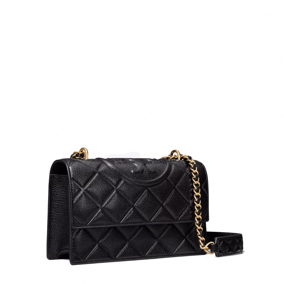 TORY BURCH Geantă damă neagră SMALL FLEMING - vezi 2