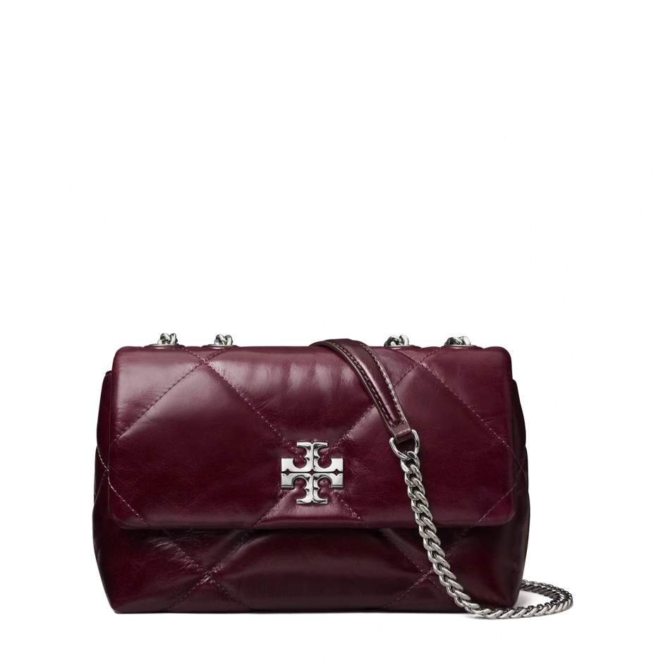 TORY BURCH Geantă damă vișinie Kira Diamond - vezi 1