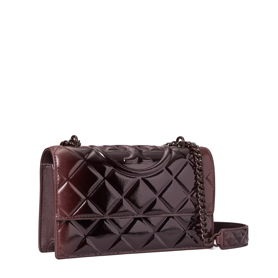 TORY BURCH Geantă damă bordo SMALL FLEMING - vezi 2