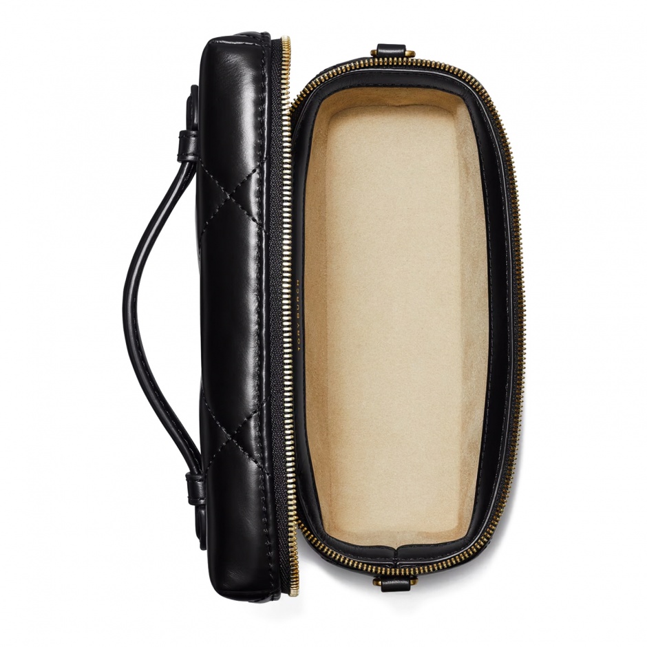 TORY BURCH Poșetă damă neagră Kira Diamond - vezi 4