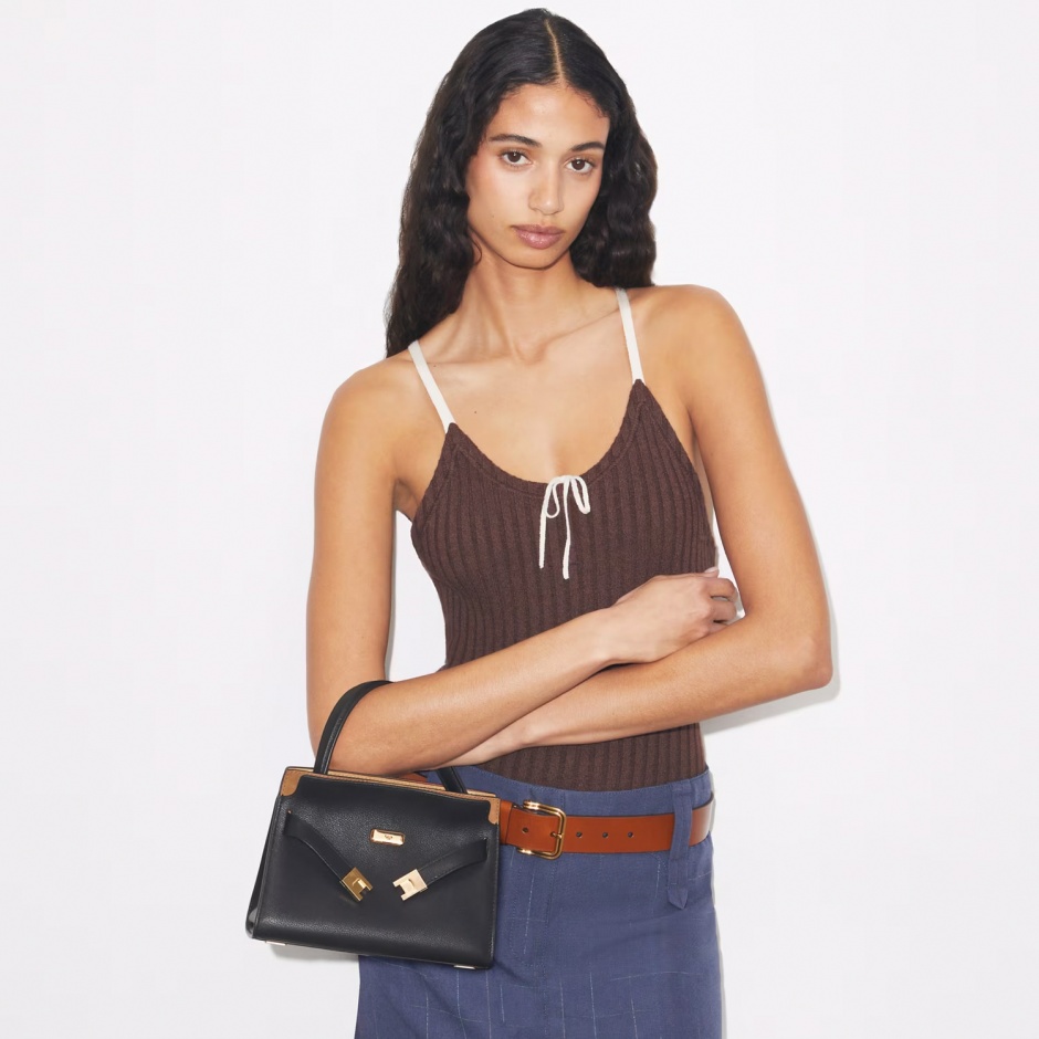 TORY BURCH Geantă damă neagră Lee Radziwill - vezi 4 - Pepina.ro TORY BURCH Geantă damă neagră Lee Radziwill - vezi 4