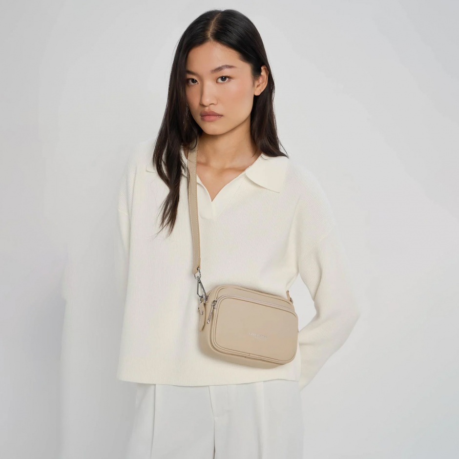 LANCASTER Geantă damă bej Donna Ama - vezi 4