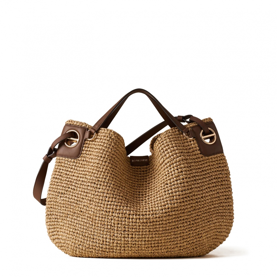 BORBONESE Geantă damă din paie London - vezi 1