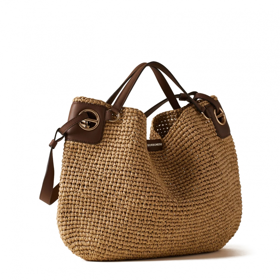 BORBONESE Geantă damă din paie London - vezi 2