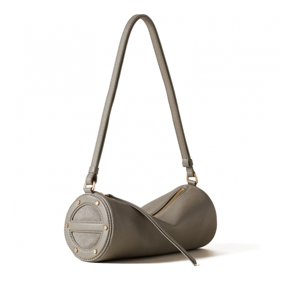 BORBONESE Poșetă damă gri Vis A Vis Bowler Small - vezi 2